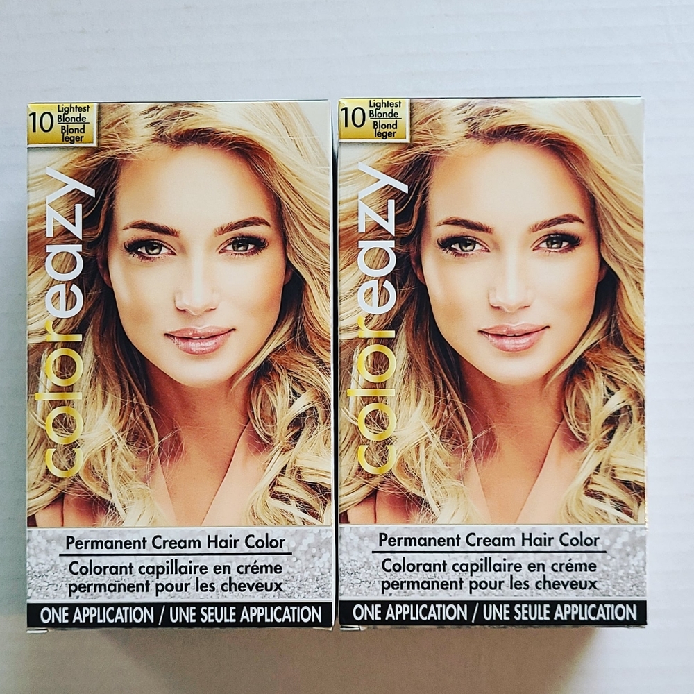 2/ Lightest Blonde Permanent Hair Color